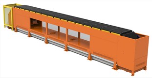 直线交叉带分拣系统